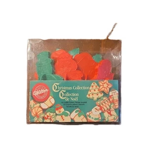 Wilton Colección Navidad 1995 Juego de 10 Cortadores de Galletas Nuevo en Paquete - Imagen 1 de 4