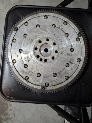 Volante de inercia de aluminio Fidanza para 1991-99 3000GT VR-4 STEALTH R/T AWD V6 TWIN TURBO Foto 1 de 2