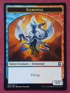 Magic The Gathering ETERNAL MASTERS ELEMENTAL 014 token card MTG - Picture 1 of 2