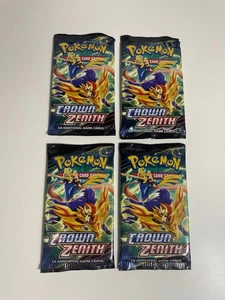 Krone Zenith ungeöffnet 4 neue Pakete Pokémon - Bild 1 von 2
