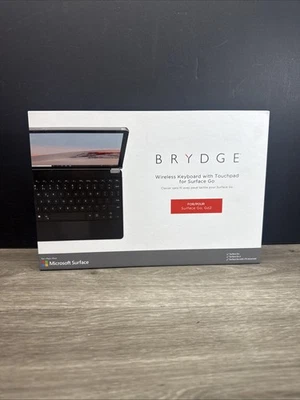 Brydge 10.5 Go+ Wireless Keyboard with Precision Touchpad Bluetooth New OB - Image 1 of 4