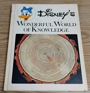 Disney's Wonderus World of Knowledge 1971 volumen 2 tapa dura - Imagen 1 de 7