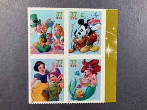 Set of 37 cent Art of Disney Celebration Stamps (SC 3912-15) MNH - Picture 1 of 1
