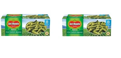 8 Каждая упаковка из 2 - Del Monte огранки зеленые бобы - 14,5 унций каждый - Изображение 1 из 4