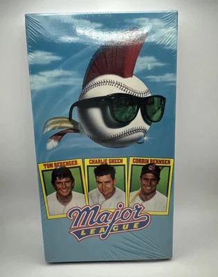 Major League (VHS, 1990) New Factory Sealed, Charlie Sheen Tom Berenger - Image 1 of 4