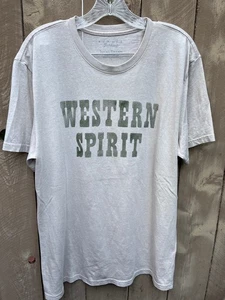 LUCKY Venice Burnout Western Spirit Graphics Tan Tshirt - Herren L - Bild 1 von 8