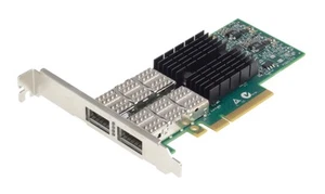 Carte réseau HP Infinitiband CX354A 2x10/40Go 544+QSFP 764616-001 Haut profil - Photo 1/2