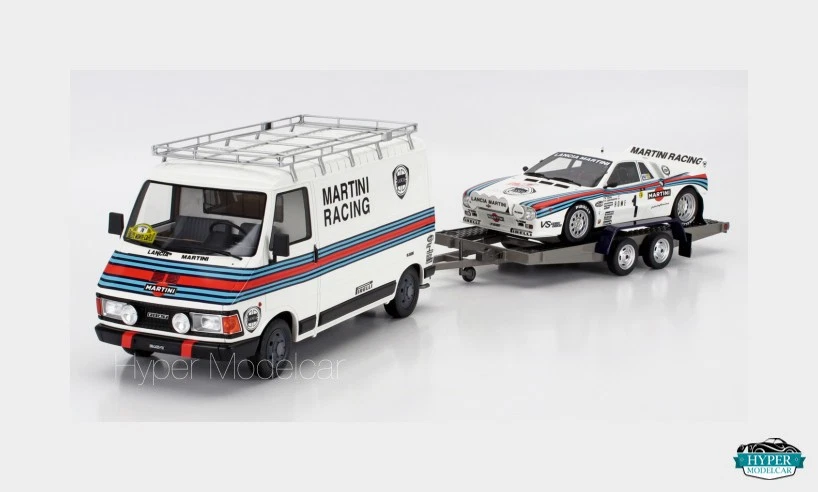 Ottomobile Fiat 242 Assistance Lancia 037 #1 Rohrl Monte Carlo 1983 1/18 OT360