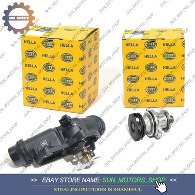 Thermostat & water pump for BMW E38 E39 E46 E53  E61 E60 E65 E66 E83 E85 Z3 - Image 1 of 4