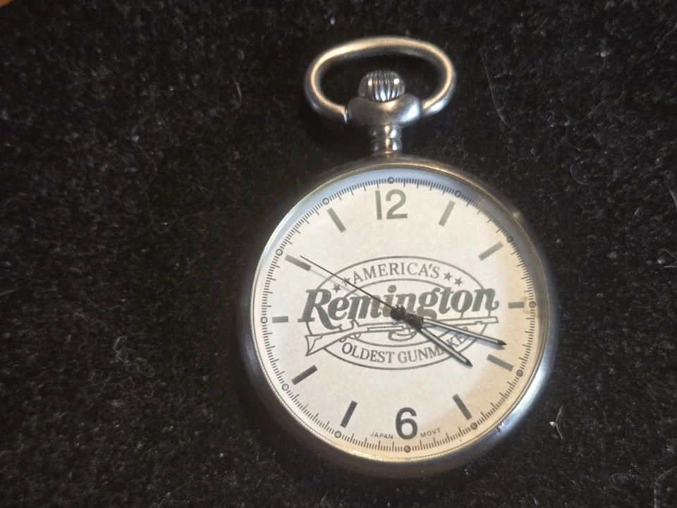 Карманные часы Remington СТАРЕЙШИЙ ОРУЖЕЙНИК АМЕРИКИ ЯПОНИЯ MOV'T - Изображение 1 из 4