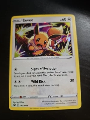 Eevee SWSH118 SWSH: Sword & Shield Promo Cards Holo - Image 1 of 2