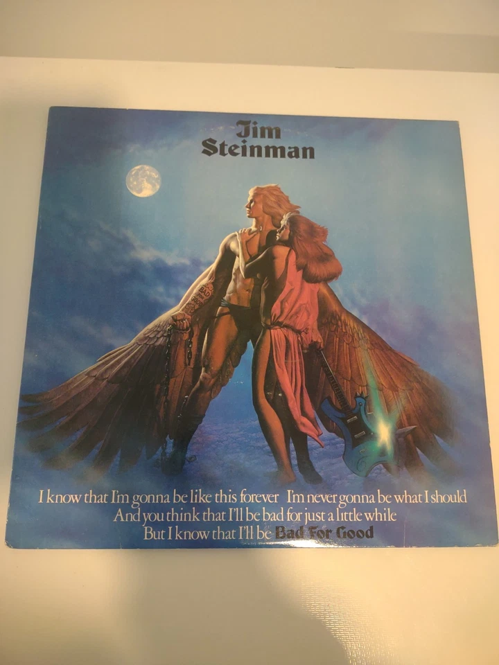 1981 Jim Steinman - Bad For Good, Vinyl LP   Epic Records FE 36531. - Image 1 of 4