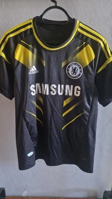 ​Maillot Foot ADIDAS Chelsea FC Noir/Jaune SAMSUNG - Photo 1/4