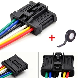 Rear Tail Light Connector Plug For Peugeot Citroen 206 207 307 308 C3 C4  6 PIN - Picture 1 of 6