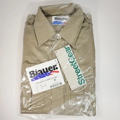 Camisa StreetGear Manga Corta, 65/35 Sarga Elástica Plateada Tam Blauer 8710 Pequeña Foto 1 de 4