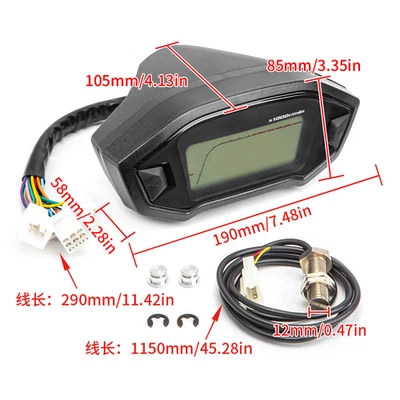 LCD Instrument Odometer Cover For 2-4 cylinder - Image 1 of 4