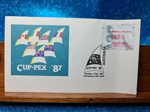 First Day Cover📮1987 (50c) Cup-Pex 87 AUSTRALIA📮Claremont WA - Picture 1 of 2