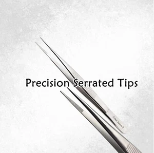 Stainless Steel Vinyl Weeding Craft Multipurpose Tweezers 6" Straight Tips - Picture 1 of 3