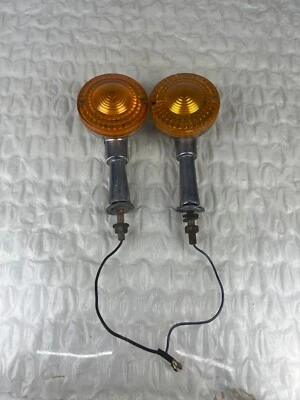 Intermitente delantero derecho izquierdo Yamaha XS750 XS 750 1T5 Turn Signal Left Right #11407 Foto 1 de 4