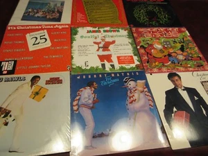 WEIHNACHTEN POP SOUL BLUES JAMES BROWN JOHNNY MATHIS LOU RAWLS STAX KÜNSTLER 9 LPS - Bild 1 von 1