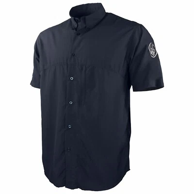 Beretta Buzzi съемки S/S рубашка (XL) - синий темно-синий - Изображение 1 из 3