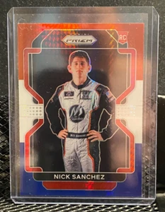 Nick Sanchez (RC) 2022 Prizm Racing Red/White/Blue Card # 30 - Picture 1 of 2