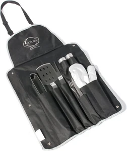 Berghoff 3700371 Eclipse Tablier Barbecue set de cuisine 9 Pièces Inox neuf - Picture 1 of 1