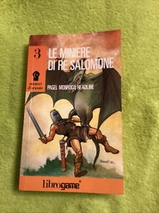 LE MINIERE DI RE SALOMONE #3 1989 misteri d'oriente librogame - Foto 1 di 2