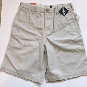 NWT Gap Kids Adjustable Waist Tan Shorts Size 10 Regular - Picture 1 of 6