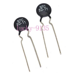 20pcs Inrush Current Limiting Limiter Thermistor NTC 5D-11 5ohm 4Amp 5 Ohm 4A - Picture 1 of 1