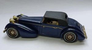 Vintage Die Cast Matchbox Rare Y17 Model Yesteryear 1938 Hispano Suiza Blue Gold - Picture 1 of 6