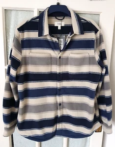 M&S Fleece Overshirt Jacket size M-L BNWT - Picture 1 of 8
