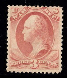 O85 Official Stamp United States mint never hinged cv $525 - Picture 1 of 2