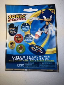 Sonic The Hedgehog Super Disc Launcher Too Easy Gotta Fast nuovo pacchetto aperto - Foto 1 di 2