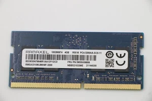 5M30Z71667 Lenovo Memory Ram Sodimm 4GB DDR4 3200 For IdeaPad 3-14ADA05 81W0 - Picture 1 of 4