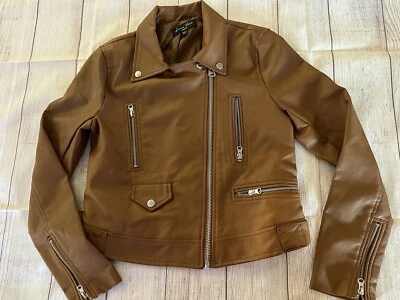 Love Tree Faux Leather Jacket Women Size M - Image 1 of 4