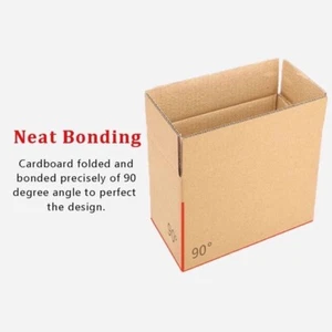 7x4x4 Cardboard Mailing Shipping Boxes - Picture 1 of 4