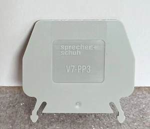 Sprecher Schuh Terminal Block V7-PP3 BOX OF 50 PIECES - Picture 1 of 3
