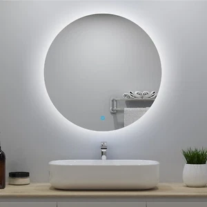 OCEAN Specchio da bagno|antiappannamento|dimmerabile|Funzione Memoria|LED - Foto 1 di 7