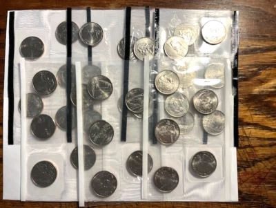 Group of 7 U.S. Mint State Quarter Packs/See Description #118-2sh - Image 1 of 3