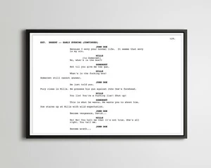Sieben Drehbuch Filmposter! (bis 24 x 36) - Was ist drin?! - Brad Pitt - Bild 1 von 7