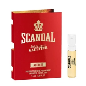 Jean Paul Gaultier Scandal Absolu Pour Homme Parfum 1.5ml Men's Spray Vial (New) - Picture 1 of 7