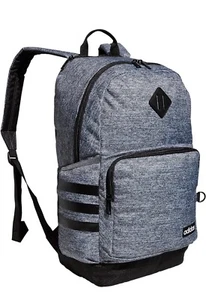 adidas Classic 3S 4 Backpack Jersey Onix Grey/Black One Size 16” Laptop Storage - Picture 1 of 4