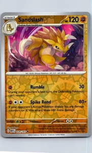 Sandslash SV: Escarlata y Violeta 151 028/165 - Holograma Inverso | Mezcla y Combina - Imagen 1 de 2