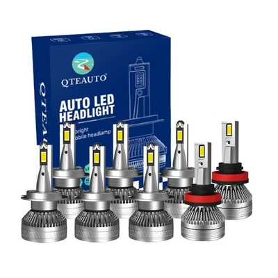 H7 H8/H9/H11 LED Daytime Running High Low Beam Fog Light For 2002-2006 BMW 325XI - Image 1 of 4