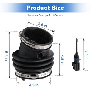 Air Intake Duct Hose for Chrysler 300 /Dodge Charger/Challenger 6.4L V8 Engine & - Picture 1 of 9