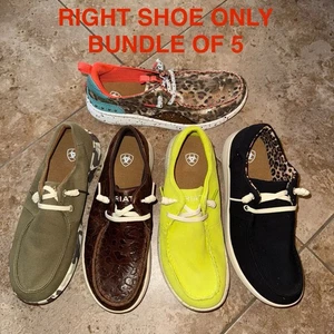 (SOLO ZAPATO DERECHO) TALLA 7 ARIAT HILO TOBOGÁN CAMUFLAJE AMPUTADO MUESTRA LOTE DE 5 MUJERES - Imagen 1 de 13