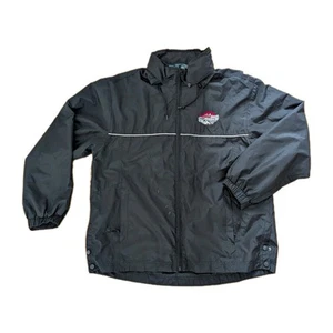 Acura Honda NSXPO 2013 NSX PO Windbreaker Nylon Jacket VA USA XL Black w/Hood - Picture 1 of 24