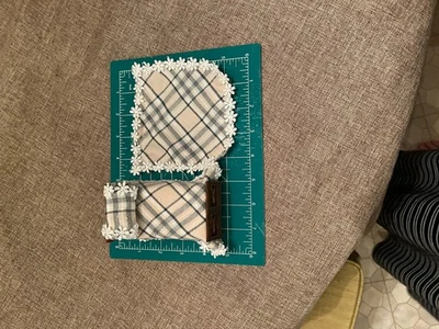 9 HOMADEMADE & REVITALIZED RENWAL DOLLHOUSE BEDS #342 - Image 1 of 4