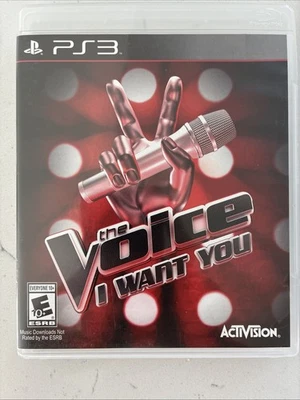 The Voice I Want You PS3 Sony PlayStation 3 Video Game PS3 - No Instructions - Image 1 of 3